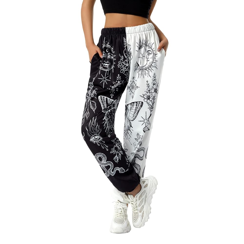 Amazon.com: Women/'s Y2K Printed Hippie Harem Pants Elastic